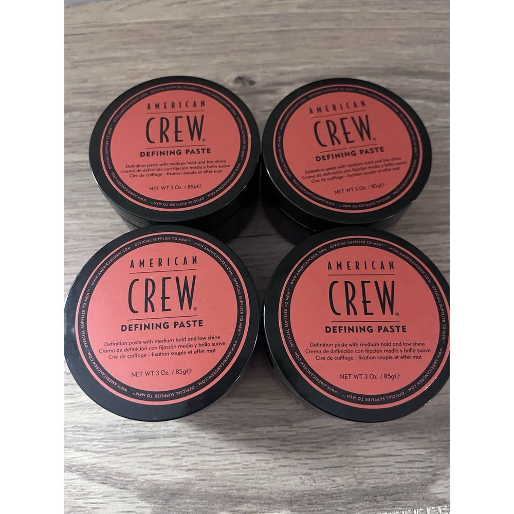 New! American Crew Defining Paste 3 oz - Set Of 4